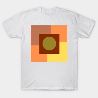 Abstract fall tones T-Shirt